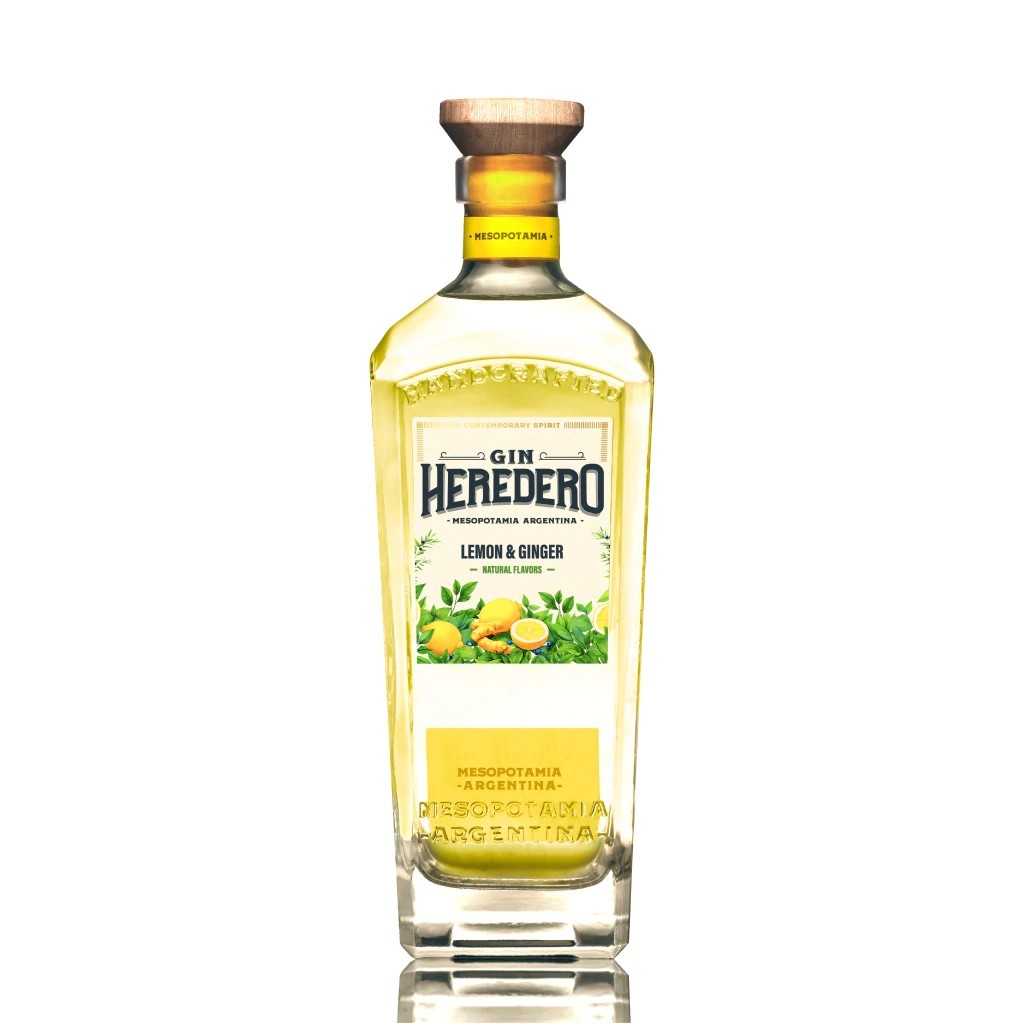 Gin Heredero Lemon y Ginger 700ml x 1u