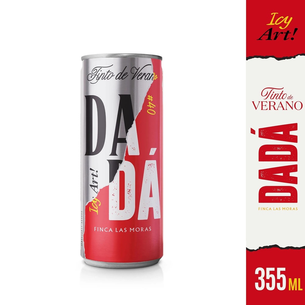 Vino Dada Tinto de Verano Lata 355ml x 24u