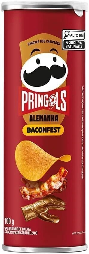 Pringles Bacon Fest 100gr x 18u
