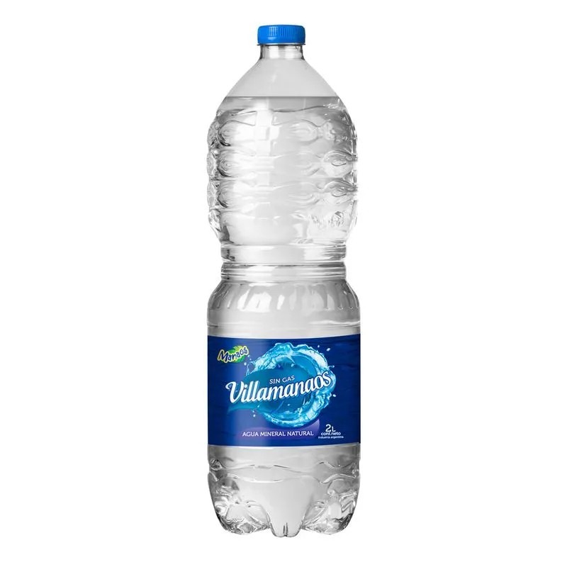 Agua Villamanaos Con Gas 2l x 6u