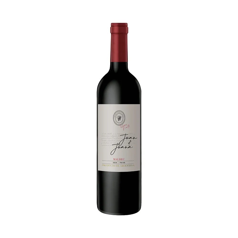 Vino Juan de Juana Malbec 750ml x 6u