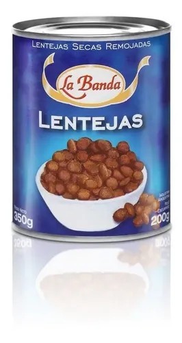Lentejas Secas La Banda 300gr x 6u
