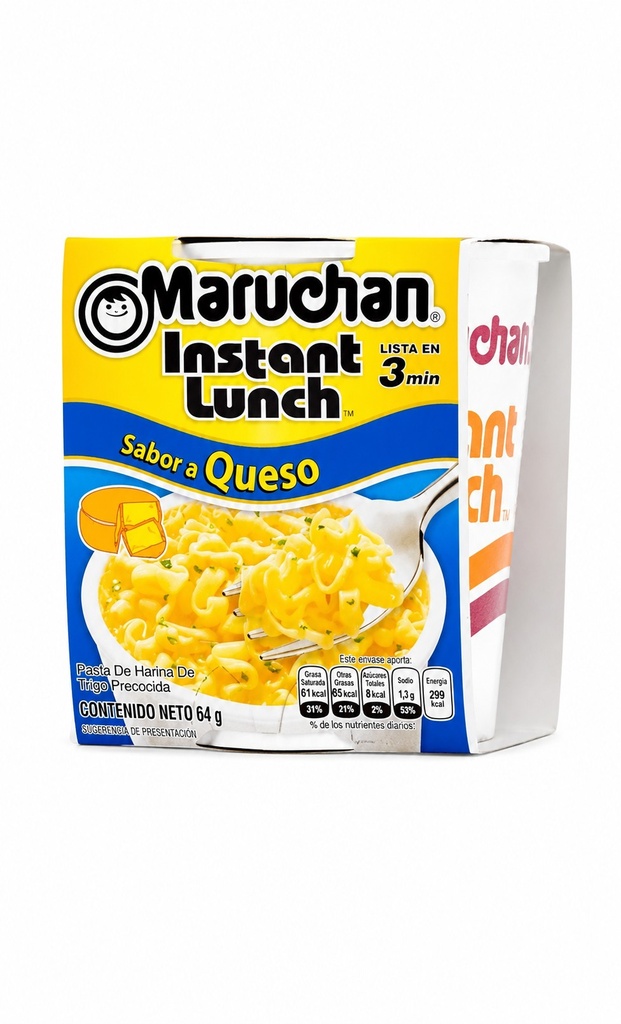 Maruchan Lunch Queso 64gr x 12u