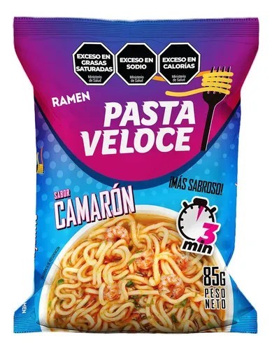 Ramen Veloce Camaron Unidad 85gr x 1u