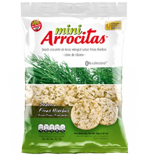 [218020] Mini Arrocitas Finas Hierbas 53gr x 12u