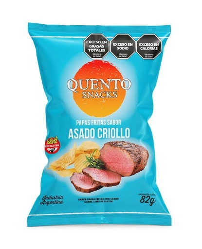 [228111] Papas Asado criollo Quento 82gr x 18u