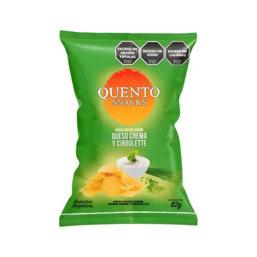 [228116] Papas Queso crema y ciboullete Quento 82gr x 18u