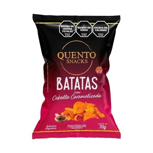 [228124] Batatas Cebolla caramelizada Quento 70gr x 22u