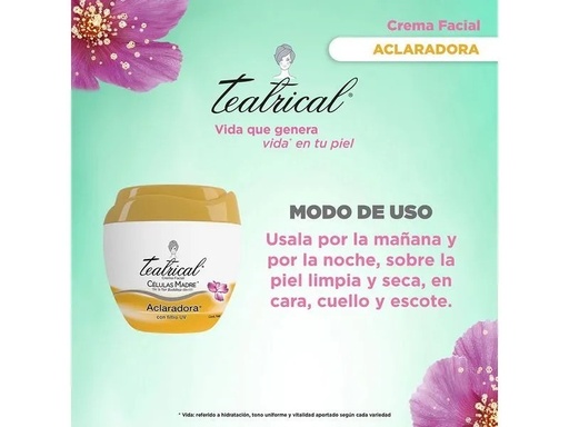 [301080] Crema Teatrical Restage Aclaradora 100gr x 12u