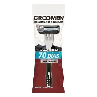 [301097] Afeitadora Groomen 500 Desechable x 12u