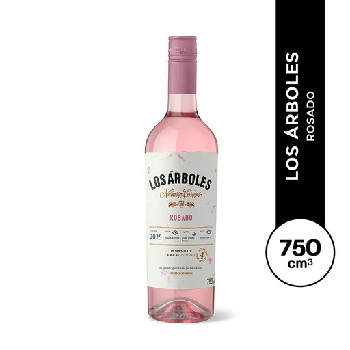 [127675] Vino Los Arboles Rosado 750ml x 6u