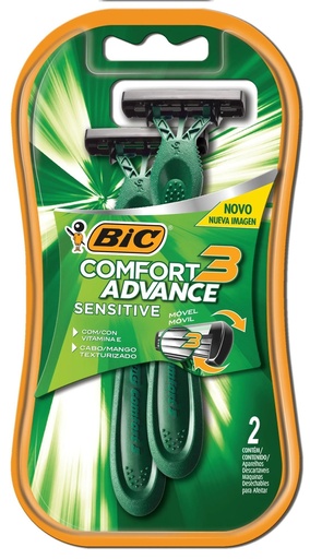 [301105] Afeitadora Bic Comfort 3 sensitive x 12u