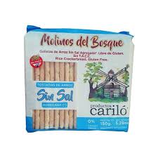 [3010123] Galletas Arroz Molinos Del Bosque S/Sal 150g