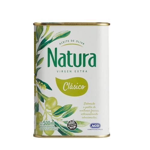 [201008] Aceite Natura Oliva Lata Clasico 500ml x 6u