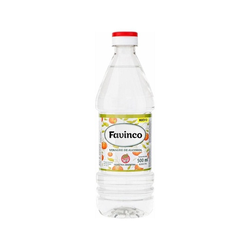 [201023] Vinagre De Alcohol Favinco Sin Tac 500ml x 12u