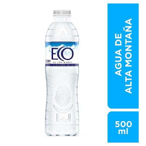 [101001] Agua Eco De Los Andes 500ml x 12u