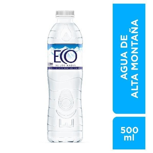 [101001] Agua Eco De Los Andes 500ml x 12u