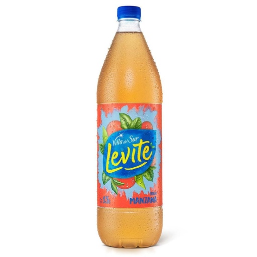 [102004] Agua Saborizada Levite Manzana 1,5l x 6u