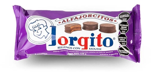[202016] Alfajorcito Jorgito Mousse  x 18u