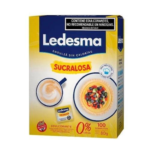 [204012] Edulcorante Ledesma Sucralosa  x 1u