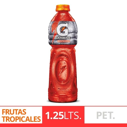 [105002] Gatorade Frutas Tropicales 1250ml x 6u
