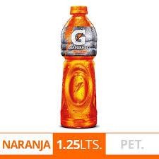 [105004] Gatorade Naranja 1250ml x 6u