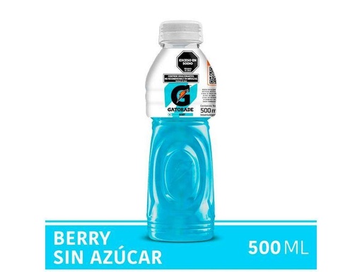 [105005] Gatorade Berry Sin Azucar 500ml x 6u