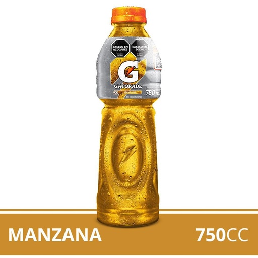 [105015] Gatorade Manzana 750ml x 6u