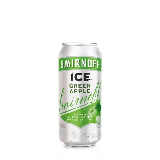 [106017] Lata Smirnof Ice Lata Green 473ml x 24u
