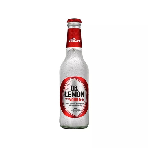 [106021] Dr Lemon Botellita Vidrio Limon 275ml x 12u