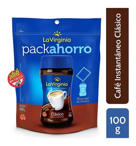 [208010] Café Instantaneo Lavirginia Clasico Doypack 100gr x 10u