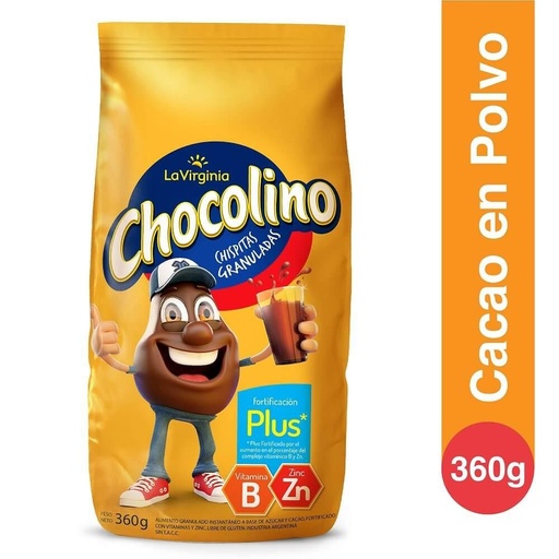 [208044] Chocolino Cacao 360gr x 12u