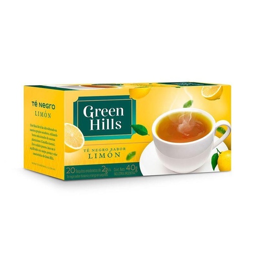 [208080] Te Green Hills Limon 2gr x 12u