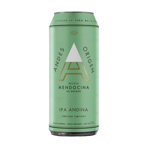 [109009] Cerveza Andes Ipa Lata 473ml x 24u