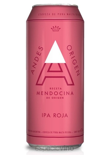 [109010] Cerveza Andes Ipa Roja Lata 473ml x 24u