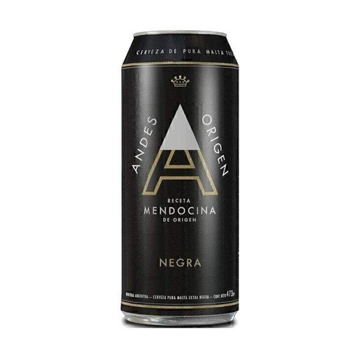 [109011] Cerveza Andes Negra Lata 473ml x 24u