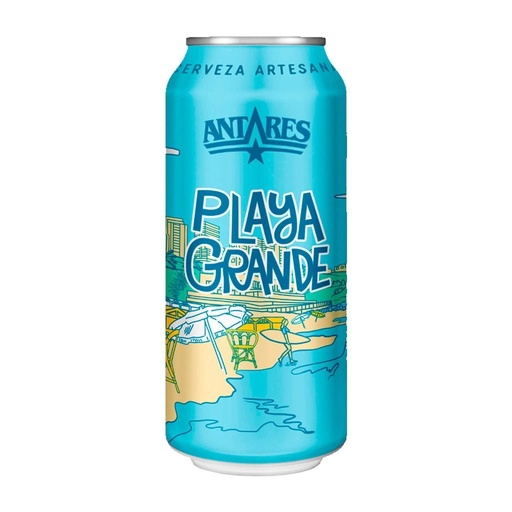 [109024] Cerveza Antares Playa Grande Lata 473ml x 6u