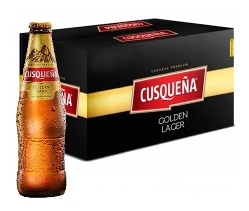 [109057] Cerveza Cusqueña Porron Rubia 330ml x 24u