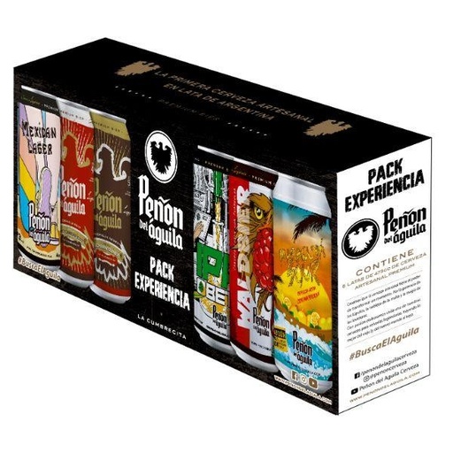 [109144] Cerveza Peñon Experiencia Pack Caja  x 4u