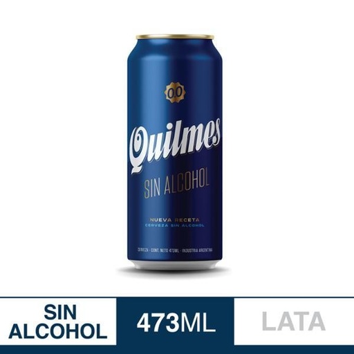 [109147] Cerveza Quilmes 0.0 Lata 473ml x 24u