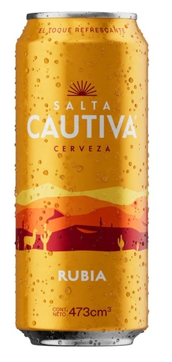 [109161] Cerveza Salta Rubia Lata 473ml x 24u