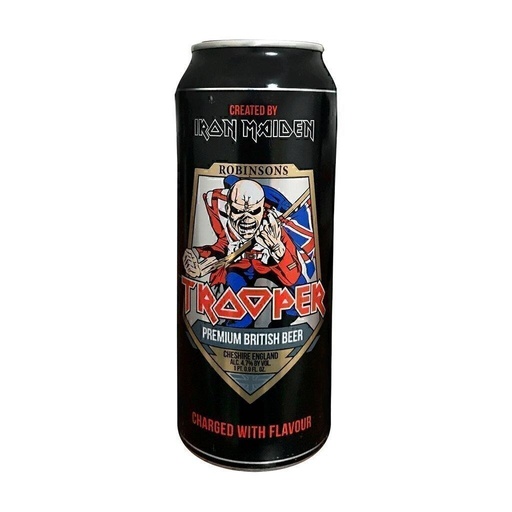 [109186] Cerveza Trooper Lata 470ml x 24u