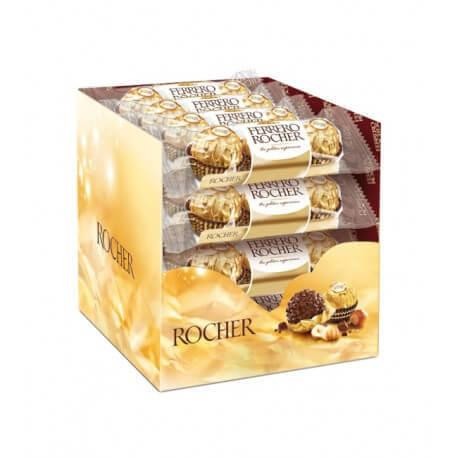 [211003] Ferrero Rocher Display 16 Unidades De 3 Bombones  x 16u