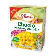 [212004] Granos Choclo Amarillo La Banda 200gr x 24u