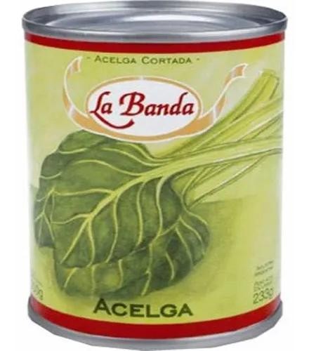 [212017] Acelga Cortada La Banda Pack 800gr x 12u