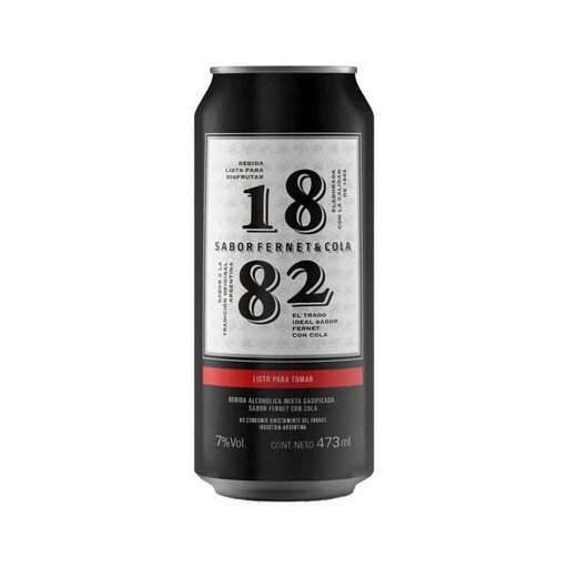[112011] Fernet 1882 Con Cola Lata 473ml x 24u