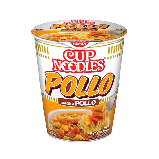 [215005] Nisin Cup Noodles Pollo 71gr x 24u
