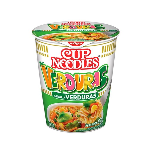 [215007] Nisin Cup Noodles Verde 65gr x 24u