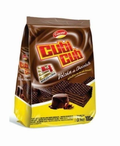 [217008] Cubicub Volcan De Chocolate Gaona 100gr x 16u