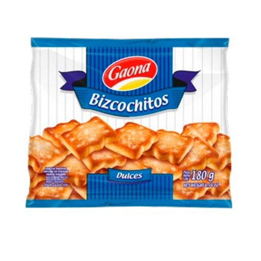 [217105] Bizcocho Azucarado Gaona 180gr x 24u